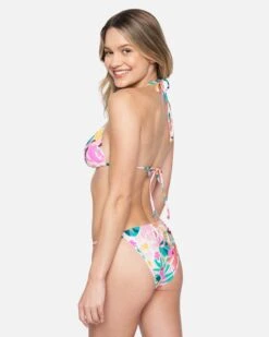 Floral Pop Cheeky Slider Bikini Bottom