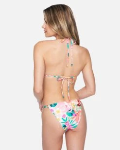 Floral Pop Cheeky Slider Bikini Bottom -Quality Apparel Shop hb1165 floral pop multi 3