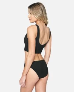 Hurley X Moore Aloha Max Solid Full Tab Side Bikini Bottom