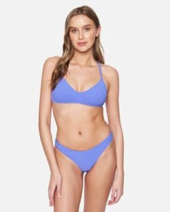 Mini Check Cheeky French Bottom -Quality Apparel Shop hb1236 periwinkle 3