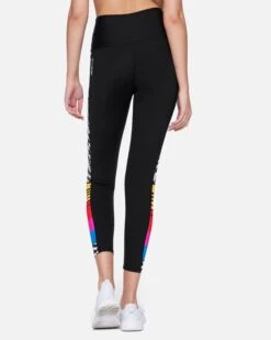 NASCAR COLOR BLOCKED SURF LEGGING -Quality Apparel Shop hb1274 black white 2