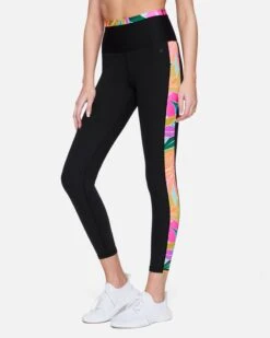 Max Isla Surf Legging -Quality Apparel Shop hb1275 black multi 3