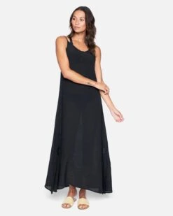Solid Maxi Coverup