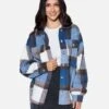 ESSENTIAL PLAID JACKET