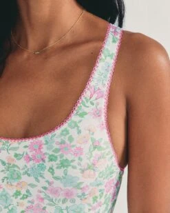 LSF X Hurley - Sunny Meadow Reversible High Leg Cheeky One Piece 12 LSF X Hurley - Sunny Meadow Reversible High Leg Cheeky One Piece -Quality Apparel Shop hlsfo011 misty lilac floral 5