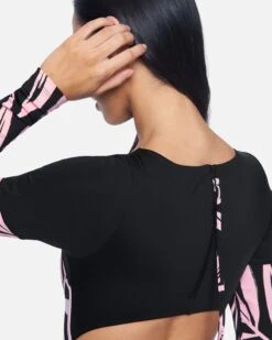 Max Mystic Leaves Long Sleeve Bodysuit -Quality Apparel Shop ho1046 wisteria leaves 7