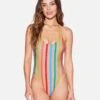Sun And Sand Moderate Racerback One Piece