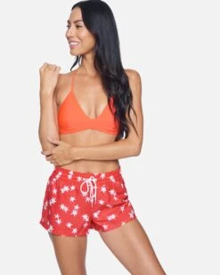 Star Spangled Supersuede Volley Boardshorts 2.5"