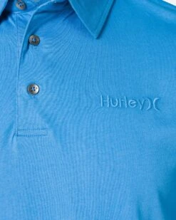 Essential One And Only Short Sleeve Polo -Quality Apparel Shop hsp22vmt 04030 lt blue 3