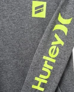 Exist Bootcamp French Terry Pullover Hoodie -Quality Apparel Shop hsp23vmp 06409 grey black 4