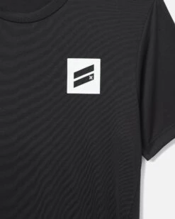 Exist Bootcamp Breathe Mesh Short Sleeve Performance Tee -Quality Apparel Shop hsp23vmt 06411 black 3