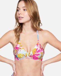 Palm Paradise Adjustable Surf Top -Quality Apparel Shop ht1009 peri 3