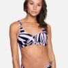 Max Leaves Scoop Bikini Top
