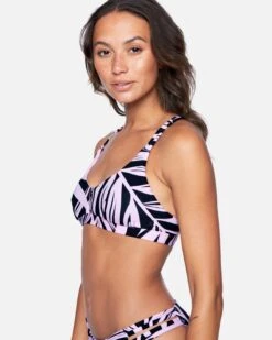 Max Leaves Scoop Bikini Top -Quality Apparel Shop ht1090 wisteria leaves 3