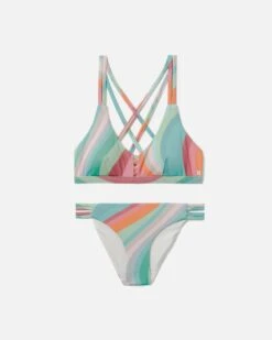 Hurley X Moore Aloha Max Retro Wave Scoop Bikini Top 10 Hurley X Moore Aloha Max Retro Wave Scoop Bikini Top -Quality Apparel Shop ht1171 retro wave multi 5