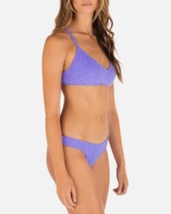 Mini Check Adjustable Open Back Top -Quality Apparel Shop ht1240 periwinkle 03