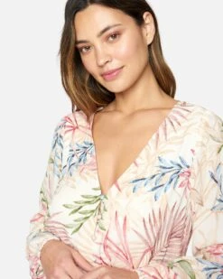 SUMMER MINI DRESS -Quality Apparel Shop hu003d3 cream multi 4