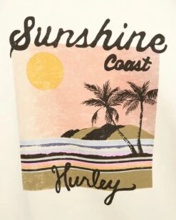 SUNSHINE COAST HOODIE -Quality Apparel Shop hu016f3 white vintage 4