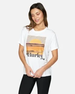SUNRISE GIRLFRIEND TEE -Quality Apparel Shop hu020k3 white 3