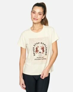 ADVENTURER CLASSIC TEE -Quality Apparel Shop hu028k3 white vintage 3