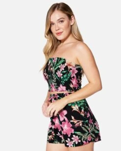 BOTANIC TUBE TOP -Quality Apparel Shop hu031w3 black 3