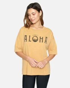 ALOHA BOYFRIEND TEE -Quality Apparel Shop hu039k3 sandstone 3