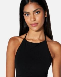 Melody Mini Dress -Quality Apparel Shop hu040d3 black 4