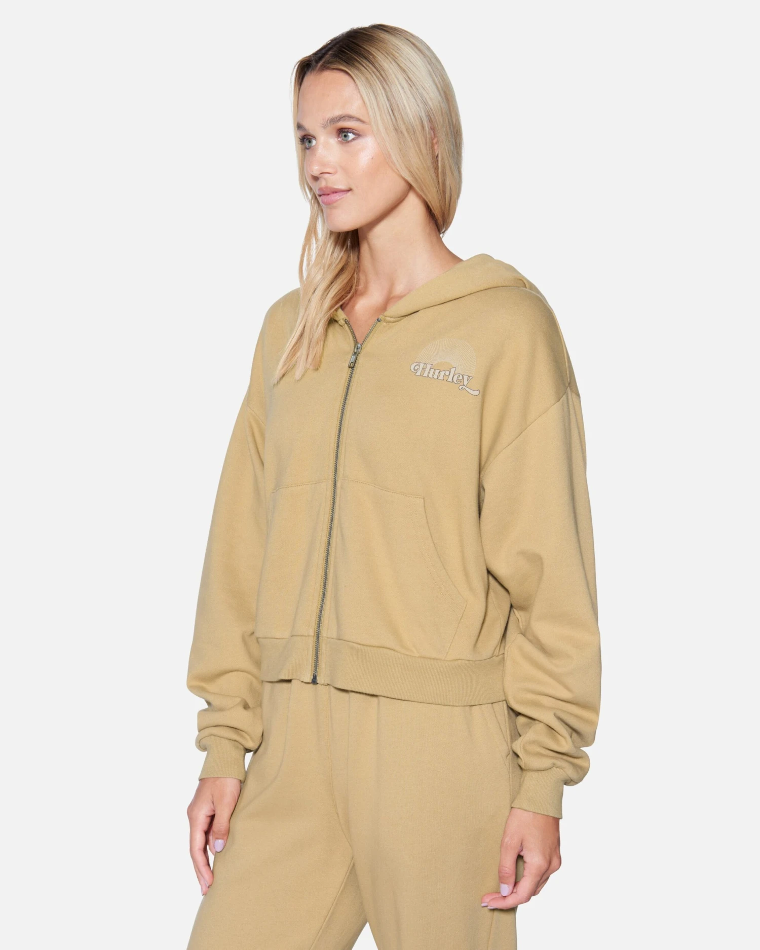Playa Crop Zip Up Hoodie 5 Playa Crop Zip Up Hoodie - Image 5