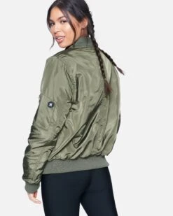 Babo Trim Bomber -Quality Apparel Shop hur008 olive 3 1e175421 0b6e 414d 9930 bc46890bbefa