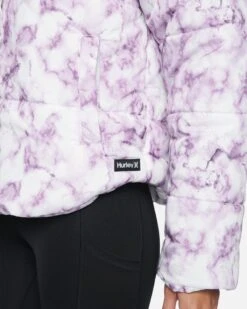 Cropped Tie Dye Puffer Jacket -Quality Apparel Shop hur028tye tie dye 5