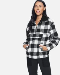 Plaid Pullover