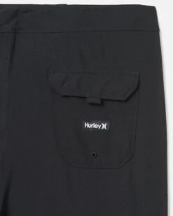 One And Only Solid Boardshort 20" -Quality Apparel Shop mbs0011000 black 3