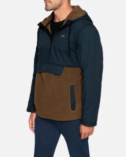 Hudson Burrrito Anorak -Quality Apparel Shop mft0009430 armory navy 3