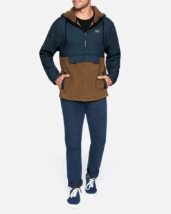 Hudson Burrrito Anorak -Quality Apparel Shop mft0009430 armory navy 4