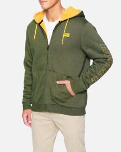 Fastlane Burrrito Zip Up Jacket -Quality Apparel Shop mft0009450 cargo khaki 3