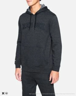 Hurley X 47 Boston Red Sox Blackout Pullover -Quality Apparel Shop mft0010480 blackout 3