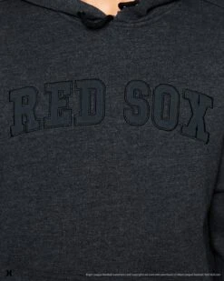 Hurley X 47 Boston Red Sox Blackout Pullover -Quality Apparel Shop mft0010480 blackout 5