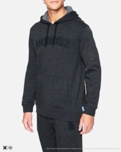 Hurley X 47 Los Angeles Dodgers Cross Dye Pullover -Quality Apparel Shop mft0010500 blackout 3