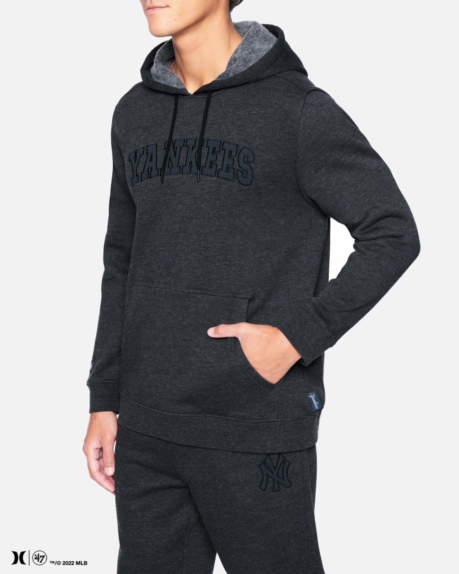 Hurley X 47 New York Yankees Cross Dye Pullover 3 Hurley X 47 New York Yankees Cross Dye Pullover - Image 3