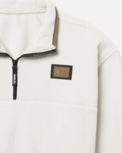 Mesa Windchill II 1/4 Zip Fleece Jacket -Quality Apparel Shop mft0011050 bone 3