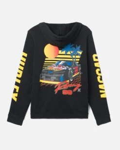 NASCAR X FLEECE PULLOVER -Quality Apparel Shop mft0011140 black 2
