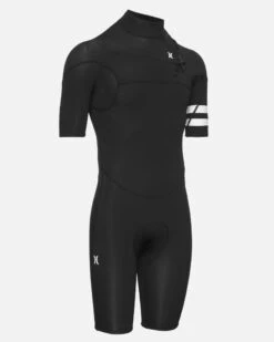 Mens Advantage 2/2mm Short Sleeve Springsuit -Quality Apparel Shop mss0003202 010 black 4