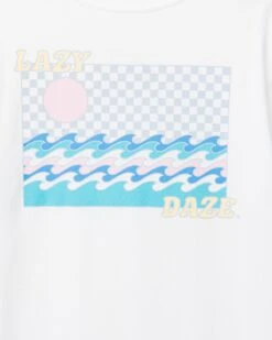 Everyday Lazy Daze T-Shirt -Quality Apparel Shop mts0034070 white 3